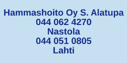 Hammashoito Oy S. Alatupa logo